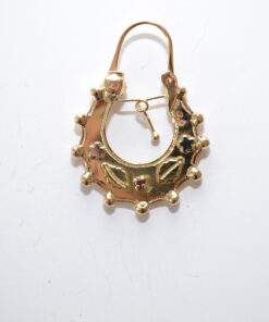 Créoles de savoie en or pour adulte