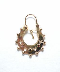 Boucle d’oreille savoyarde adulte