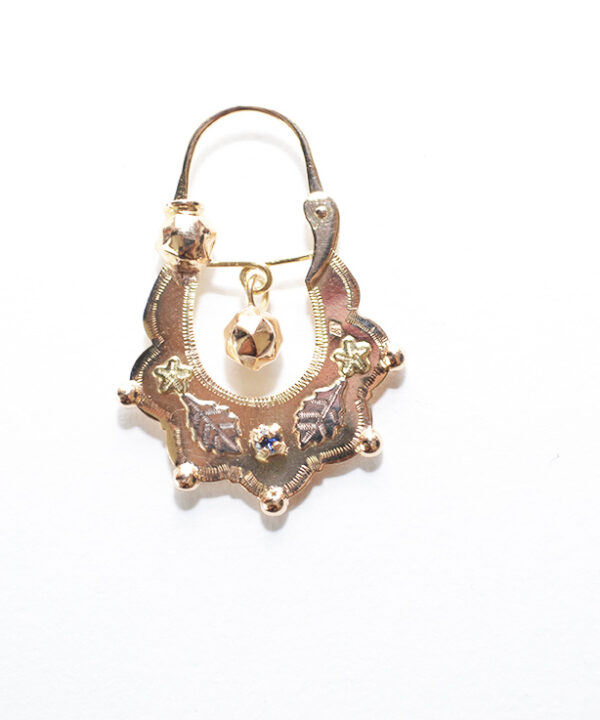 Boucles d'oreilles savoyardes en or 18 carats – Modèle 16