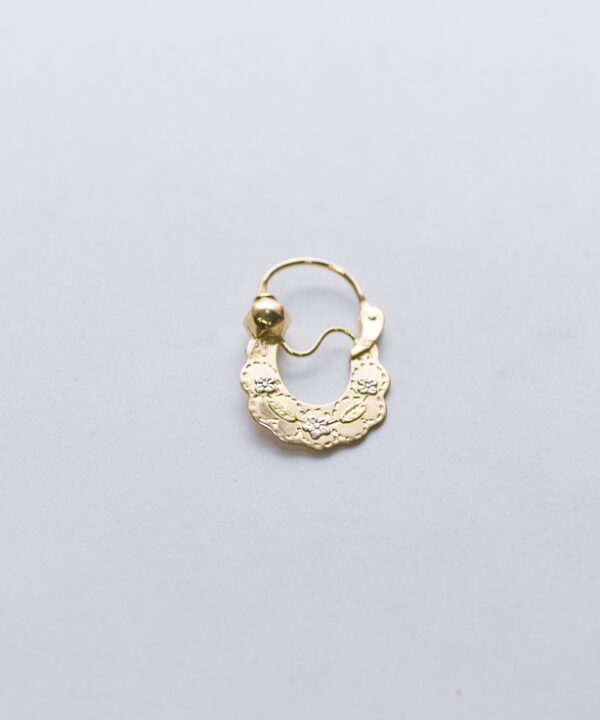 Boucles d'oreilles savoyardes en or 18 carats – Modèle 29