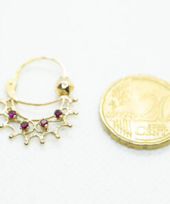 Alternative view of Boucles d'oreilles en or modèle 55