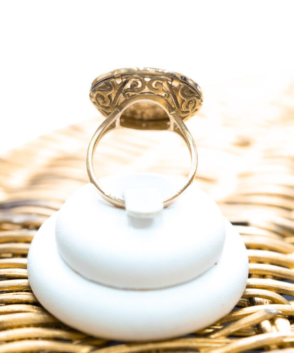 Bague pièce en or 18 carats – 20 francs Napoléon III – Modèle 18 – vue 5