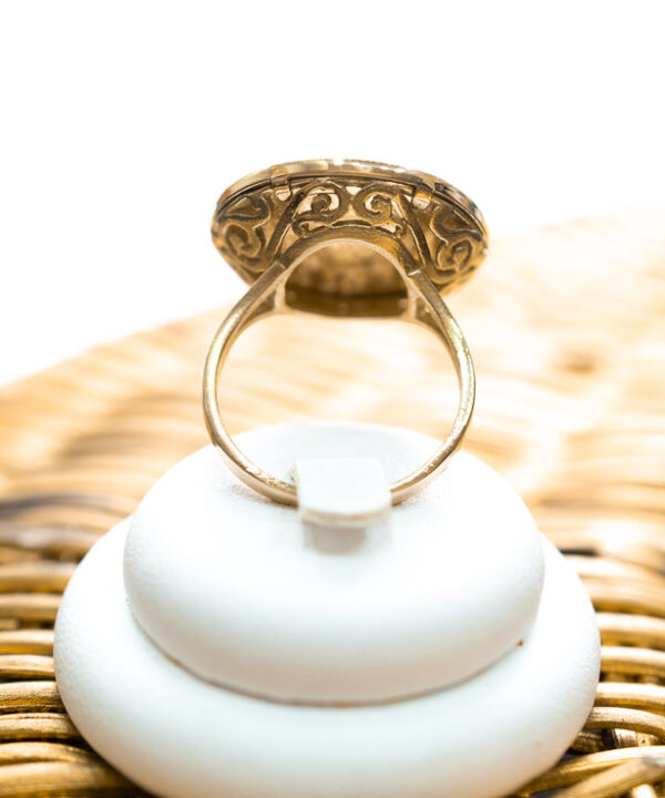 Bague pièce en or 18 carats – 20 francs Napoléon III – Modèle 18 – vue 4