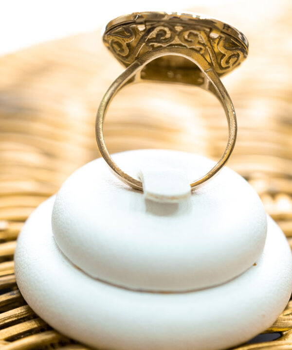 Bague pièce en or 18 carats – 20 francs Napoléon III – Modèle 18 – vue 7