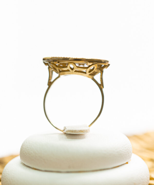 Bague pièce en or 18 carats – 10 francs Napoléon III – Modèle 12 – vue 6