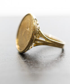 BAGUE PIÈCE EN OR 18 CARATS MODÈLE 16