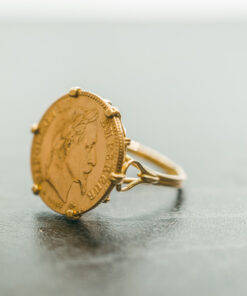 BAGUE PIÈCE EN OR 18 CARATS MODÈLE 11