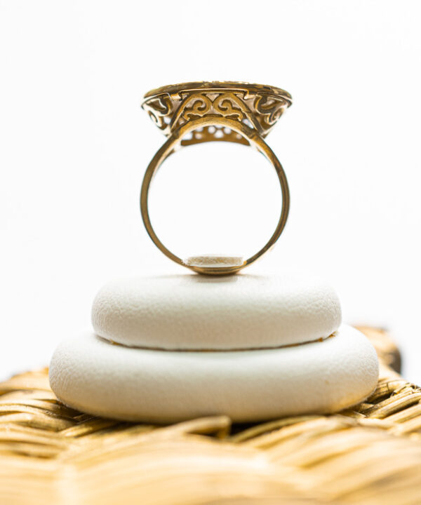Bague pièce en or 18 carats – 10 francs Napoléon III – Modèle 14 – vue 5