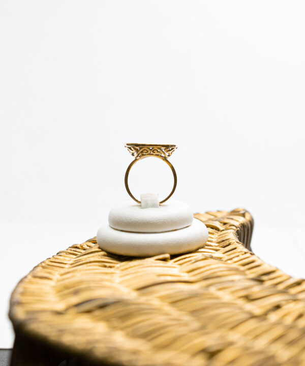 Bague pièce en or 18 carats – 10 francs Napoléon III – Modèle 14 – vue 4