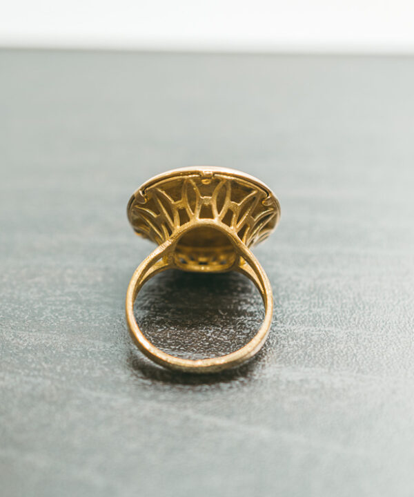 Bague pièce en or 18 carats – 10 francs Napoléon III – Modèle 17 – vue 2