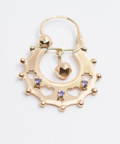 Boucles d'oreilles savoyardes modèle 17