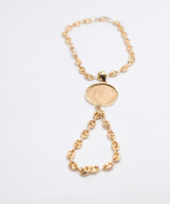 Alternative view of Bracelet mains avec piéce 10 Francs Napoléon